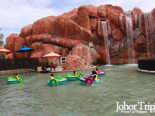Adventure Water Park Desaru Beach Swinging Ship Pool Kid