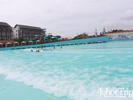 Adventure Water Park Desaru Entrance Beach Tidal Wave