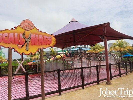 Adventure Water Park Desaru Entrance Scallywags Pink Kid Zone