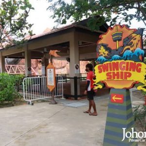 Desaru Adventure Water Park Swinging Ship Entrance