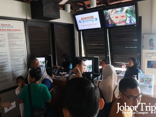 Hard Rock Resort Desaru Water Park Ticket Counter